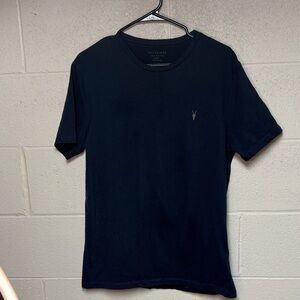 All Saints Men's Navy T-Shirt sz L